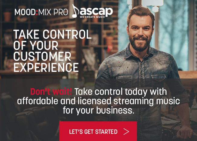 Take Control of Your Customer Experience. Don't Wait! Take control today with affordable and licensed streaming music for your business. Let's Get Started.