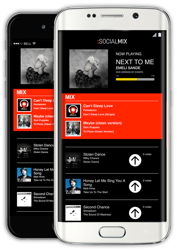 Mood Social Mix Streaming Music for Business