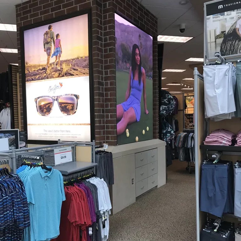 SCHEELS video wall